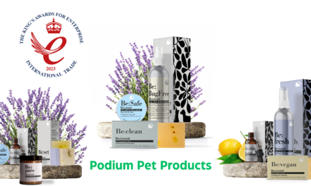 Podium Pet Products achieves King’s Award for Enterprise